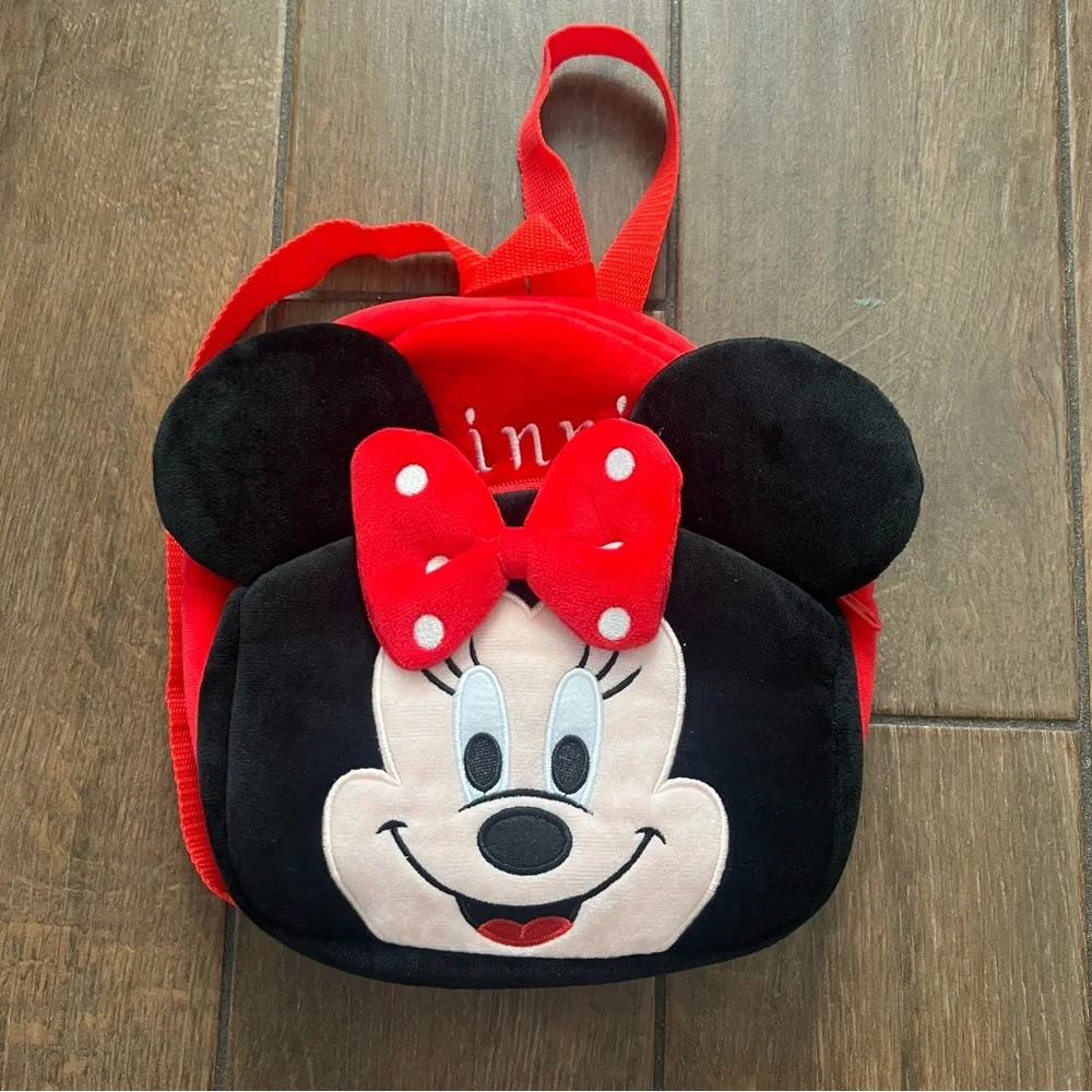 Disney Minnie Mouse Plush Backpack